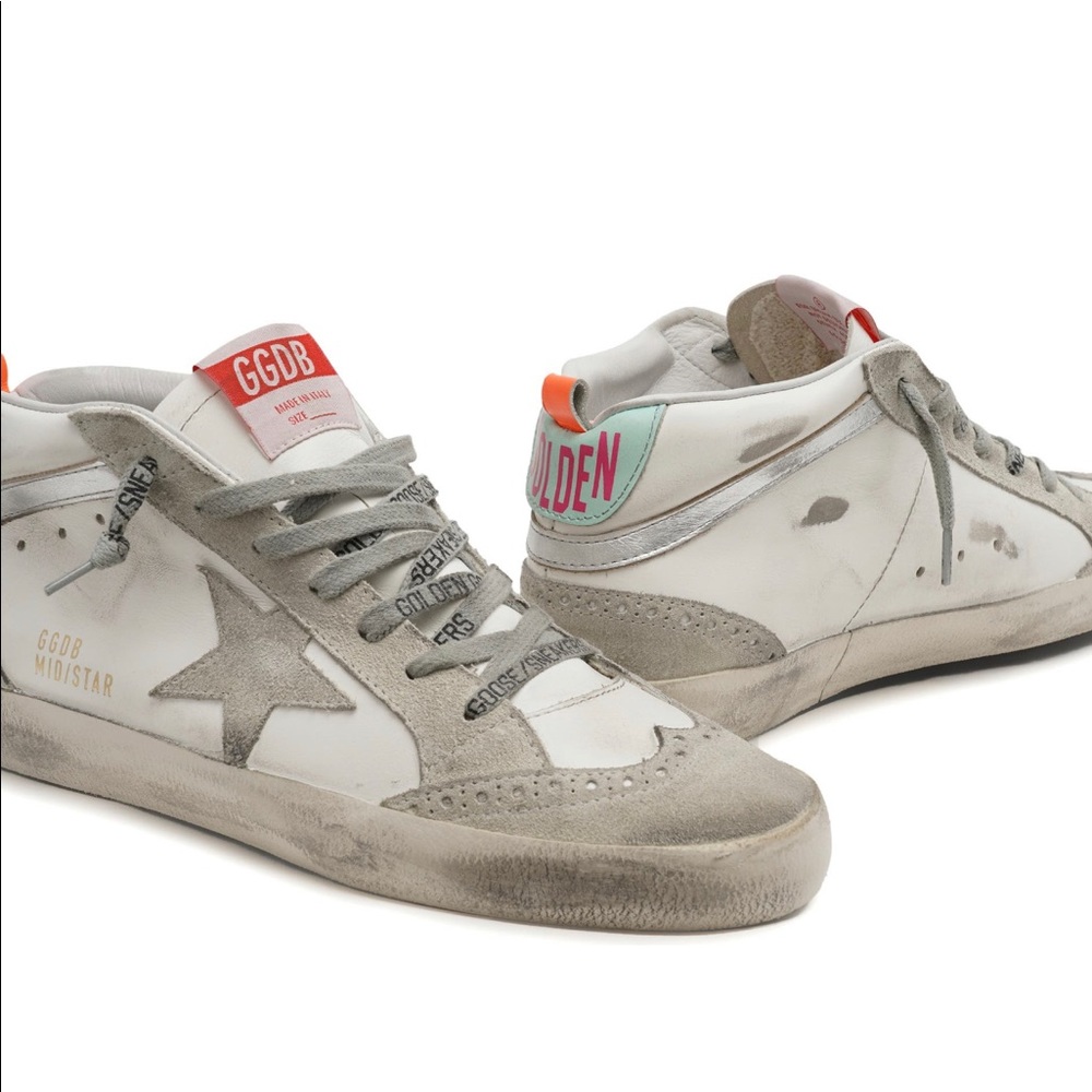 SOLD - Golden Goose Mid Star Sneaker